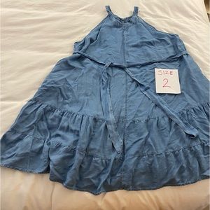 Torrid mini teared denim dress